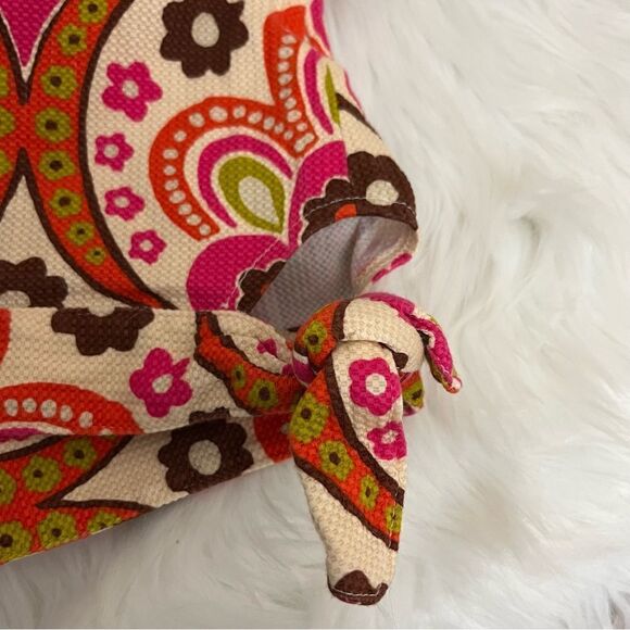 Judith March Retro 70’s Style Psychedelic Flower Power Shorts M - Picture 3 of 7